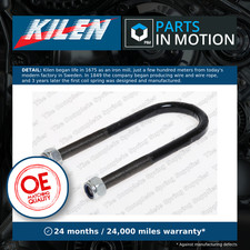 Leaf Spring U Bolt / Clamp fits FORD P100 Mk2 1.8D 87 to 92 RFA Suspension Kilen