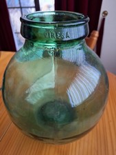 Viresa Green Glass Bottle