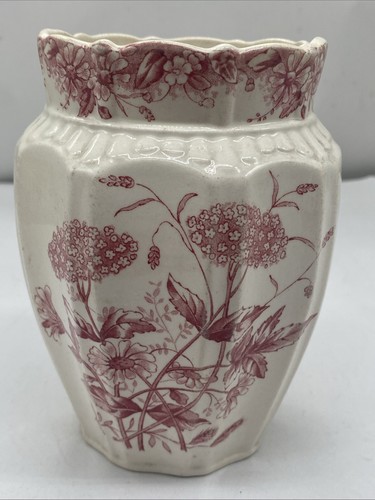 Antique crimson transfer ware - antique,
