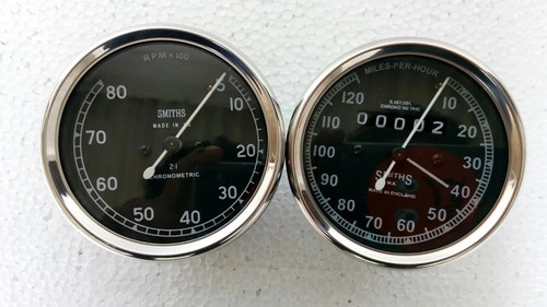 Smiths 120 mph speedometer - smiths,