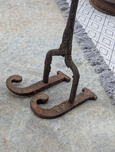 Antique wrought iron branding - antique,
