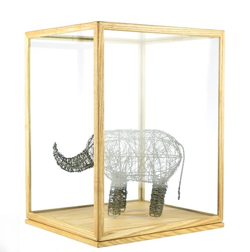 Large glass and - large, frame