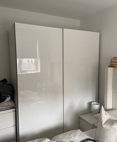Pax double wardrobe with - double,