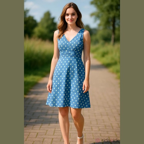 Boden riviera polka dot fit - boden,