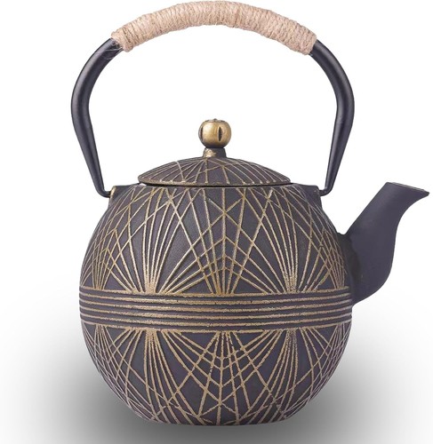 34oz enameled cast iron - 34oz, teapot