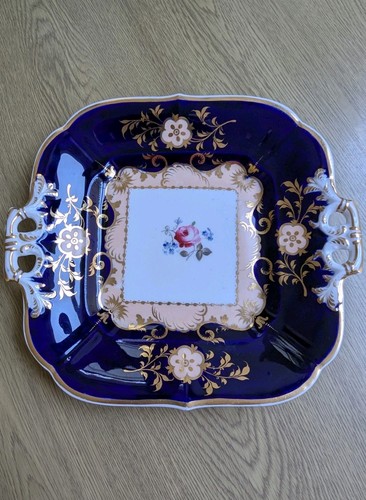 Antique coalport cobalt - coalport?, blue