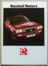 VAUXHALL Ventora Car Sales