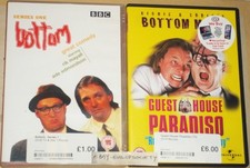 bottom, series 1, guest house paradiso, comedy, tv show, 2 dvd's, used