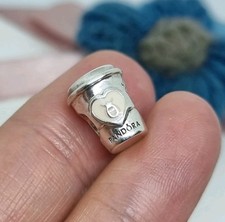 Genuine Pandora Take a Break Coffee Cup Charm  ? S925 ALE 