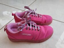 Heelys size 3 good condition, girls pink glitter