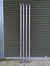 4x 2.5m Boss Youngman Horizontal Saffold Tower Poles Braces & 2x 2.7m Diagonal