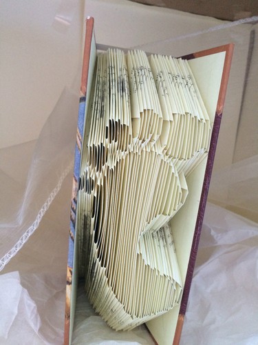 Book folding pattern - book,