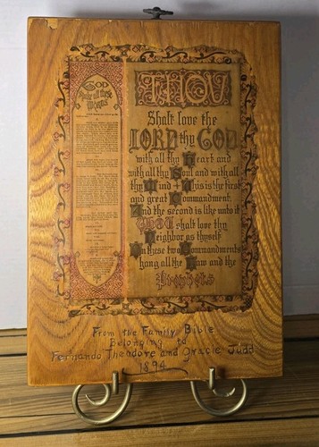 Antique 1894 religious - antique,