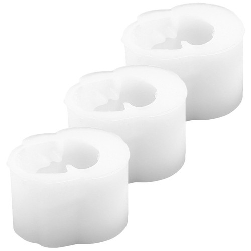 3pcs skull shape - shape, silicone