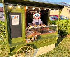 Mobile Food Wagon, Grill Barrow ￼