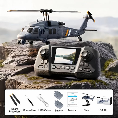 Helicopter black hawk - rc,