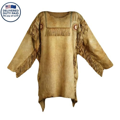 Native american buffalo hide - native,