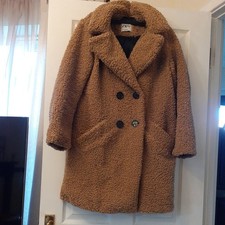 Zara Women's Smooth Teddy Coat