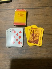 Pack of vintage playing cards