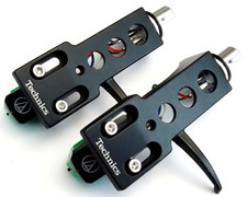 2 x Technics Headshells, 2 x
