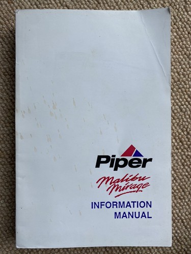 Piper malibu mirage - malibu,