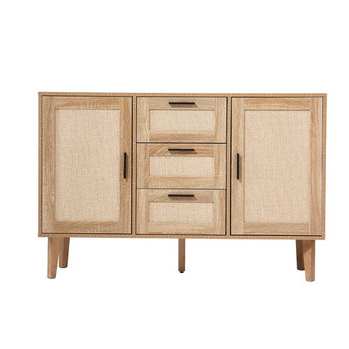 Natural rattan doors - natural,
