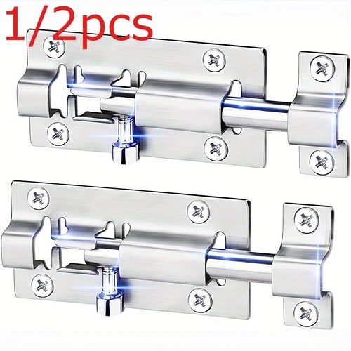 Slide bolt bathroom toilet - slide,