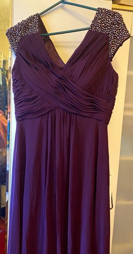 Eliza purple chiffon - eliza,