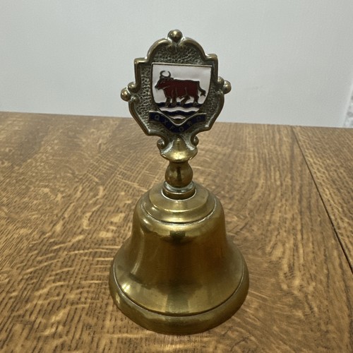 Vintage peerage brass bell - vintage,