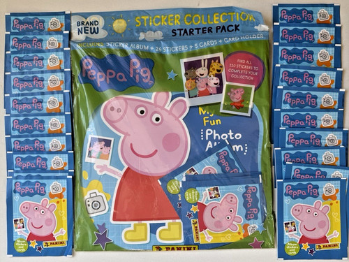 Panini peppa pig starter pack - peppa,