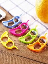 2Pcs Plastic Orange Peeler