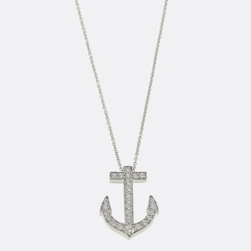 Tiffany diamond anchor - tiffany, co