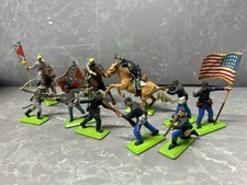 Britains Deetail American Civil War Figures Union & Confederate Infantry Cavalry