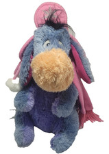 DISNEY STORE EEYORE in WINTER HAT & SCARF CUDDLY 10"PLUSH SOFT TOY TEDDY EEYORE