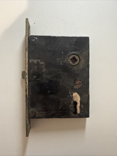Antique vintage mortise lock - antique/vintage,