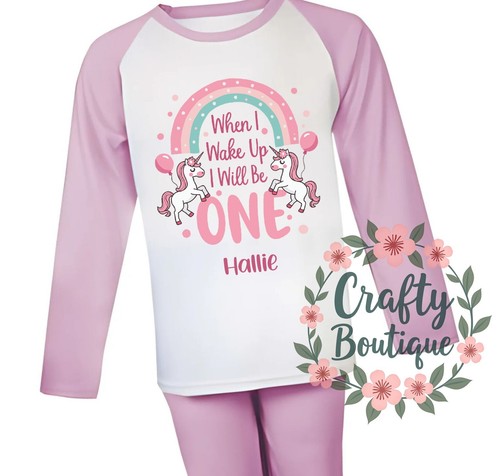 1st birthday pajamas - 1st,