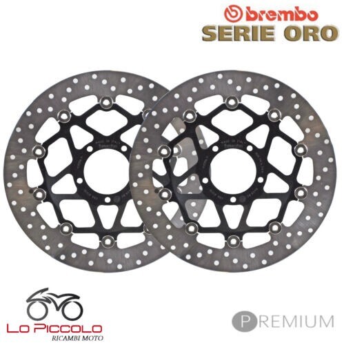 Pair front brake discs brembo - pair,
