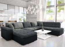 U-Shaped Corner Sofa Bed with
