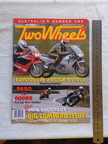 1990 magazine yamaha - yamaha, fzr1000w