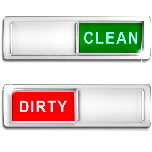 Dishwasher magnet clean dirty - dishwasher,