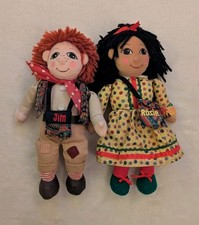 Rosie And Jim Plush Rag Dolls