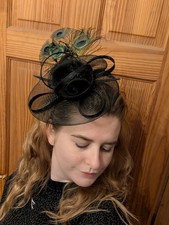Peacock Feather Fascinator