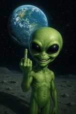 ALIEN POSTER FUNNY Humour COOL