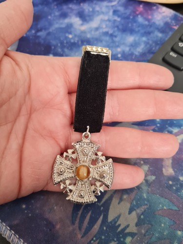 Vintage jerusalem cross tigers - vintage,