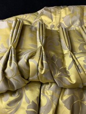 Floral Pattern Pinch Pleat