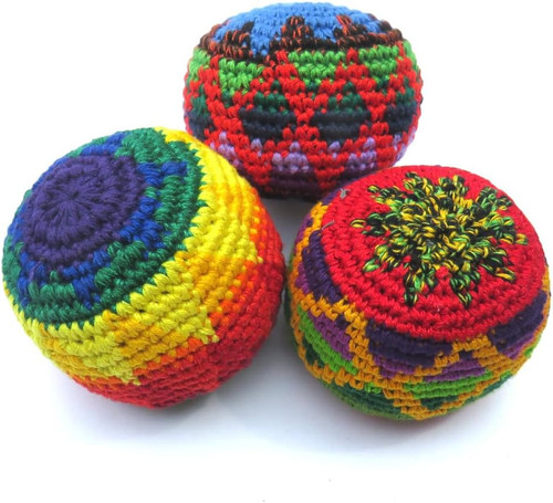 Hacky sack knitted footbags - hacky,