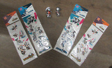 LONDON 2012 OLYMPIC GAMES STICKERS AND FIGURES - WENLOCK AND MANDEVILLE