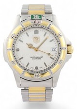 Vintage TAG Heuer 4000 Series Quartz Gold & Steel - 38mm - 995.706K - Warranty