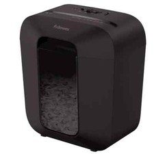 Fellowes Powershred Patented Safety Lock LX25 Cross-Cut Unique Shredder - Black