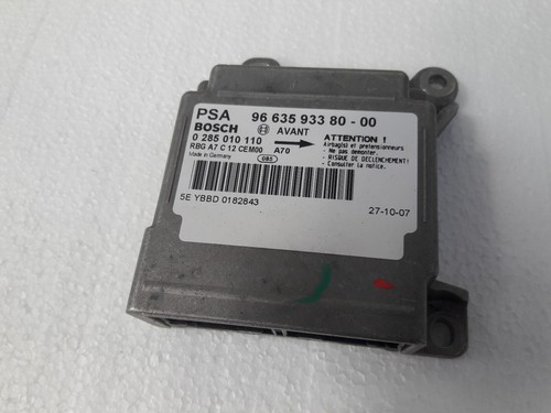Peugeot 207 airbag - 207, ecu